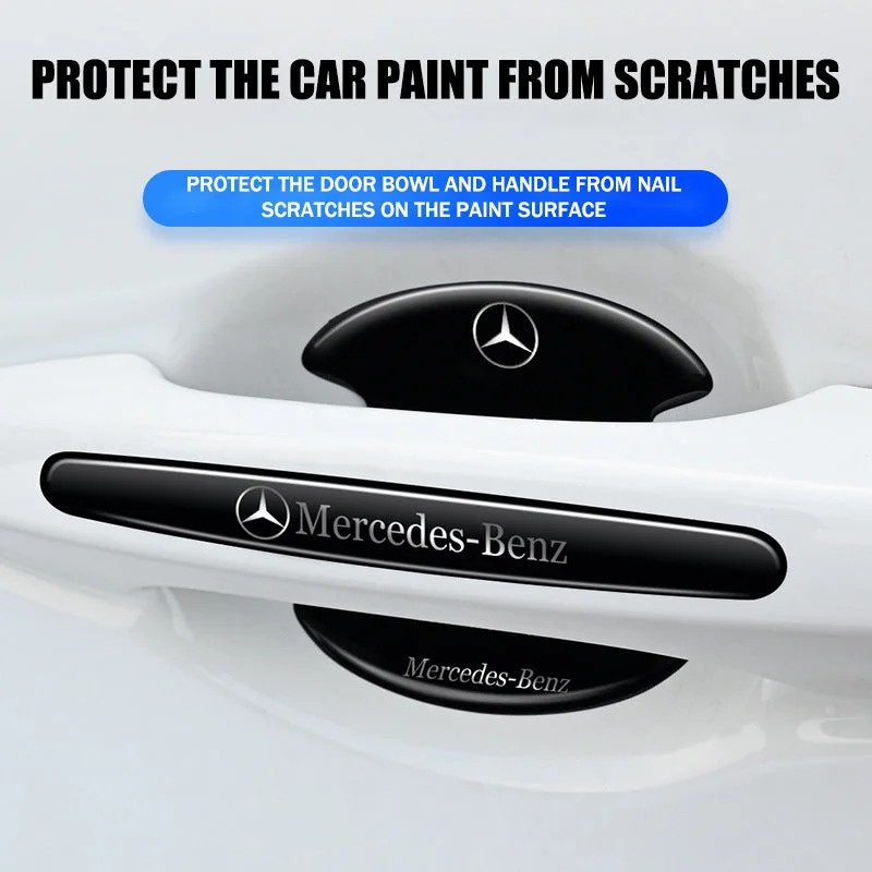 【獨家定制 所有車型】汽車防撞条 門碗/門把手/門邊防撞貼豪華8件套
